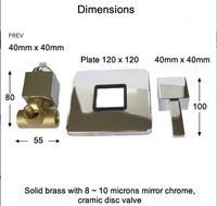 bateria podtynkowa do bidetu mix4500